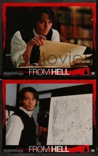 6w166 FROM HELL 8 LCs '01 Johnny Depp & Graham, only legend will survive!