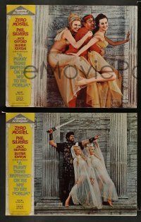 6w168 FUNNY THING HAPPENED ON THE WAY TO THE FORUM 8 LCs '66 Mostel, Silvers & Buster Keaton!