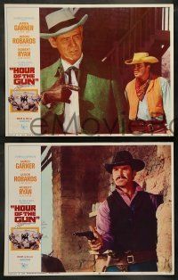 6w203 HOUR OF THE GUN 8 LCs '67 James Garner as Wyatt Earp, Robert Ryan, John Sturges directed!