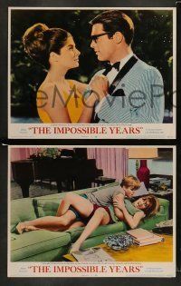 6w702 IMPOSSIBLE YEARS 4 LCs '68 David Niven, sexy Cristina Ferrare, undergrads vs. over-thirties!