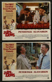 6w627 IN-LAWS 5 LCs '79 classic Peter Falk & Alan Arkin screwball comedy, directed by Arthur Hiller!