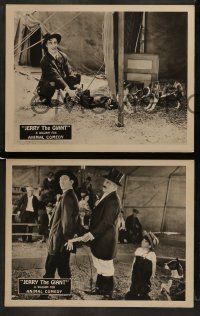 6w707 JERRY THE GIANT 4 LCs '26 great image of The Wonder Child of the Screen & circus acts!