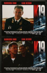 6w240 K-19: THE WIDOWMAKER 8 LCs '02 Russian submarine captain Harrison Ford, Liam Neeson!
