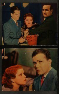 6w816 KICK IN 3 LCs '31 great images of pretty redheaded Clara Bow with Regis Toomey!