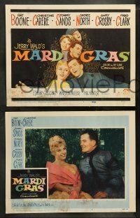 6w271 MARDI GRAS 8 LCs '58 Pat Boone, Christine Carere, Tommy Sands, Sheree North!