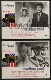 6w278 MEDIUM COOL 8 LCs '69 Haskell Wexler's X-rated 1960s counter-culture classic!