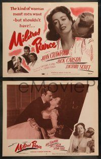 6w283 MILDRED PIERCE 8 LCs R56 Joan Crawford is the woman most men want, but shouldn't have!