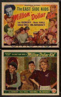 6w284 MILLION DOLLAR KID 8 LCs '43 East Side Kids, Leo Gorcey & Huntz Hall, Gabe Dell!