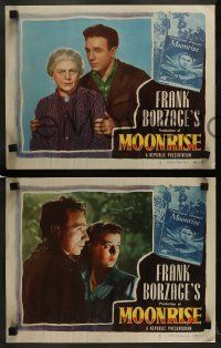 6w572 MOONRISE 6 LCs '48 pretty Gail Russell, Dane Clark, Ethel Barrymore, Frank Borzage film noir!