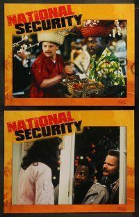 6w301 NATIONAL SECURITY 8 LCs '03 wacky Martin Lawrence, Steve Zahn, they look like cops!