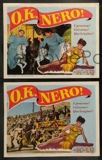 6w731 O.K. NERO 4 LCs '53 it's a sexy Roman carnival of roaring spectacle & fun!