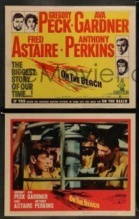 6w319 ON THE BEACH 8 LCs '59 Gregory Peck, Ava Gardner, Fred Astaire, directed by Stanley Kramer!