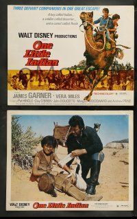6w026 ONE LITTLE INDIAN 9 LCs '73 Disney, James Garner, Vera Miles, wacky camels!