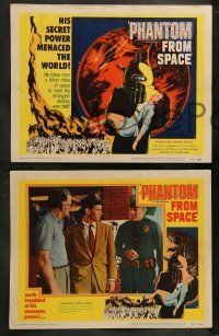 6w736 PHANTOM FROM SPACE 4 LCs '53 w/ tc art of alien carrying woman, his power menaced the world!