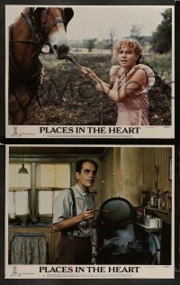 6w343 PLACES IN THE HEART 8 LCs '84 single mother Sally Field, Lindsay Crouse, John Malkovich!