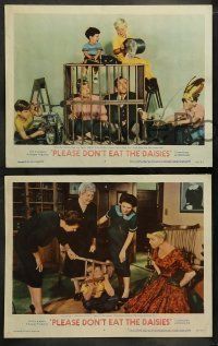6w840 PLEASE DON'T EAT THE DAISIES 3 LCs '60 pretty Doris Day, David Niven, Janis Paige!