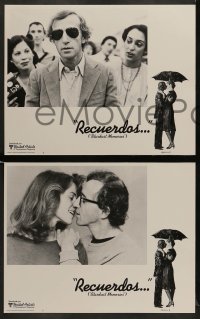 6w411 STARDUST MEMORIES 8 int'l Spanish language LCs '80 directed by Woody Allen, Rampling!