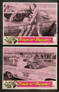 6w444 TRACK OF THUNDER 8 LCs '67 Tom Kirk, cool images of early NASCAR stock car racing!