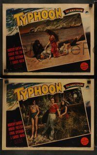 6w855 TYPHOON 3 LCs '40 really cool images of sexiest Dorothy Lamour & Robert Preston!
