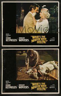 6w469 WHAT'S THE MATTER WITH HELEN 8 LCs '71 Debbie Reynolds, Shelley Winters, Dennis Weaver!