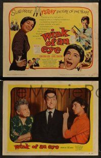 6w484 WINK OF AN EYE 8 LCs '58 English lab worker wants to murder his wife & be with his assistant!