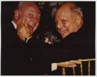 6x010 CARROLL O'CONNOR/DON RICKLES color 8x10 photo '80s TV star & stand-up comic by Peter Borsari!