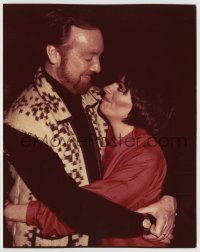 6x031 LIZA MINNELLI/JACK HALEY JR. color 8x10 photo '70s married couple hugging by Peter Borsari!