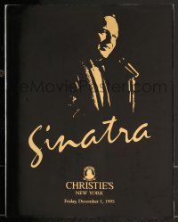 6x262 SINATRA hardcover auction catalog '95 his personal property auctioned at Christie's!