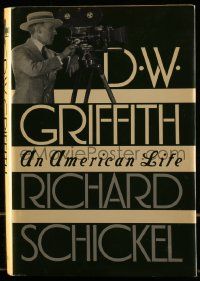 6x158 D.W. GRIFFITH: AN AMERICAN LIFE hardcover book '84 an illustrated biography of the director!