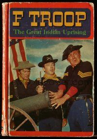 6x167 F TROOP hardcover book '67 The Great Indian Uprising with great illustrations!