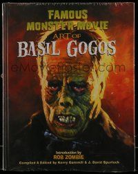 6x169 FAMOUS MONSTER MOVIE ART OF BASIL GOGOS hardcover book '05 wonderful horror images in color!