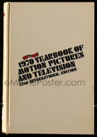 6x070 FILM DAILY YEARBOOK OF MOTION PICTURES hardcover book '70 loaded with movie information!