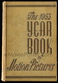 6x057 FILM DAILY YEARBOOK OF MOTION PICTURES hardcover book '53 filled with movie information!