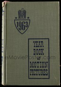 6x065 FILM DAILY YEARBOOK OF MOTION PICTURES hardcover book '63 filled with movie information!