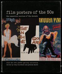 6x172 FILM POSTERS OF THE 50s hardcover book 2001 The Essential Movies of the Decade, color images!