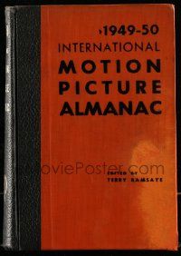 6x087 INTERNATIONAL MOTION PICTURE ALMANAC hardcover book '49-50 filled with movie information!