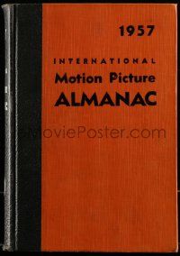 6x090 INTERNATIONAL MOTION PICTURE ALMANAC hardcover book '57 filled with movie information!