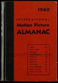 6x093 INTERNATIONAL MOTION PICTURE ALMANAC hardcover book '60 filled with movie information!