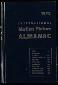 6x102 INTERNATIONAL MOTION PICTURE ALMANAC hardcover book '73 loaded with great information!