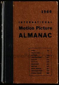 6x097 INTERNATIONAL MOTION PICTURE ALMANAC hardcover book '66 filled with great information!