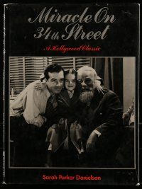 6x224 MIRACLE ON 34th STREET 11x14 hardcover book '93 A Hollywood Classic w/images from the movie!