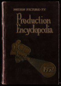 6x133 MOTION PICTURE-TV PRODUCTION ENCYCLOPEDIA hardcover book '52 past 5 years of movies & TV!