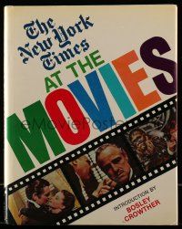 6x232 NEW YORK TIMES AT THE MOVIES hardcover book '79 filled with images from classic films!