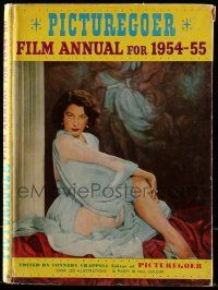 6x237 PICTUREGOER FILM ANNUAL English hardcover book '54-55 filled with great articles & photos!