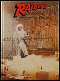 6x243 RAIDERS OF THE LOST ARK hardcover book '81 the illustrated storybook based on the movie!