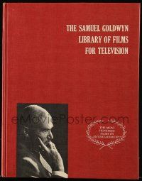 6x137 SAMUEL GOLDWYN LIBRARY OF FILMS FOR TELEVISION hardcover book '64 movie images & info!