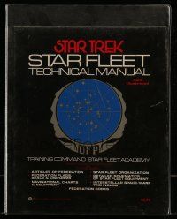 6x264 STAR TREK STAR FLEET TECHNICAL MANUAL first edition hardcover book '75 illustrated handbook!