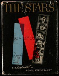 6x265 STARS hardcover book '62 The Personalities Who Made the Movies, great illustrations!