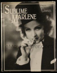 6x267 SUBLIME MARLENE hardcover book '84 an illustrated biography of the famous actress!