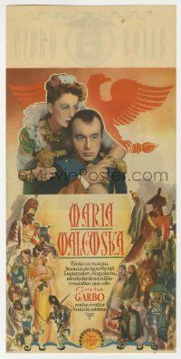 6x410 CONQUEST 6pg Spanish herald '44 Greta Garbo as Marie Walewska, Charles Boyer as Napoleon!